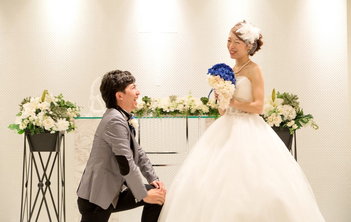 バリエーション豊かなチャペル撮影&装花が素敵な和装撮影