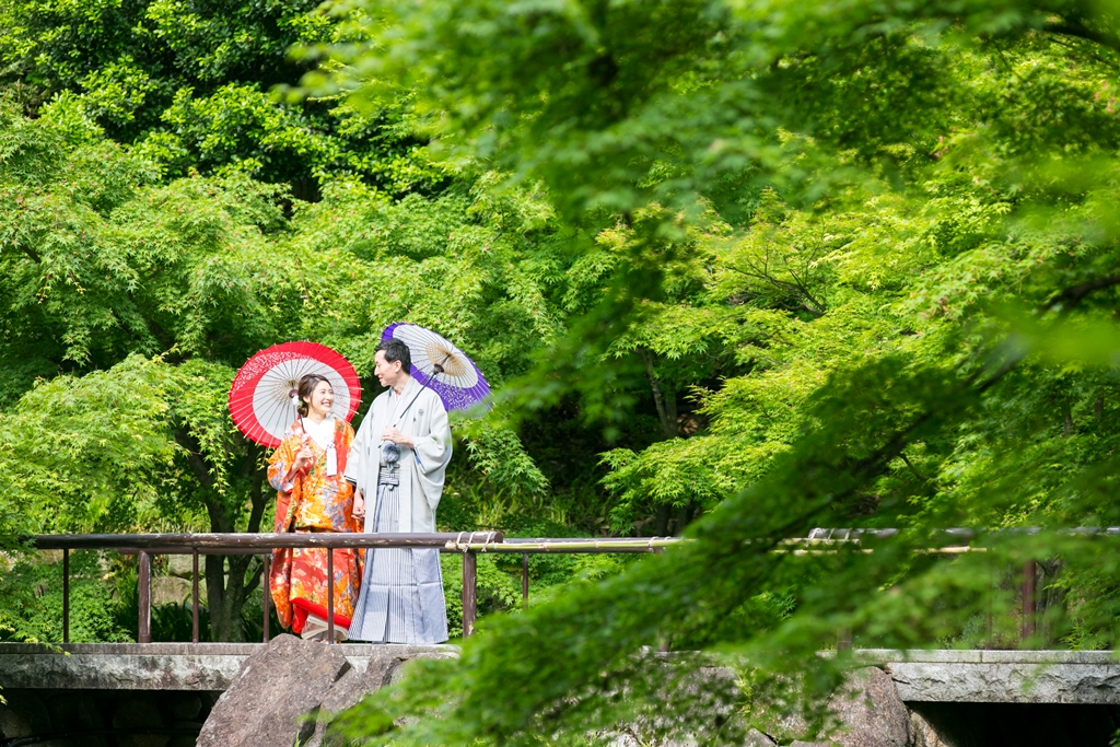 新緑の中お散歩気分で♪