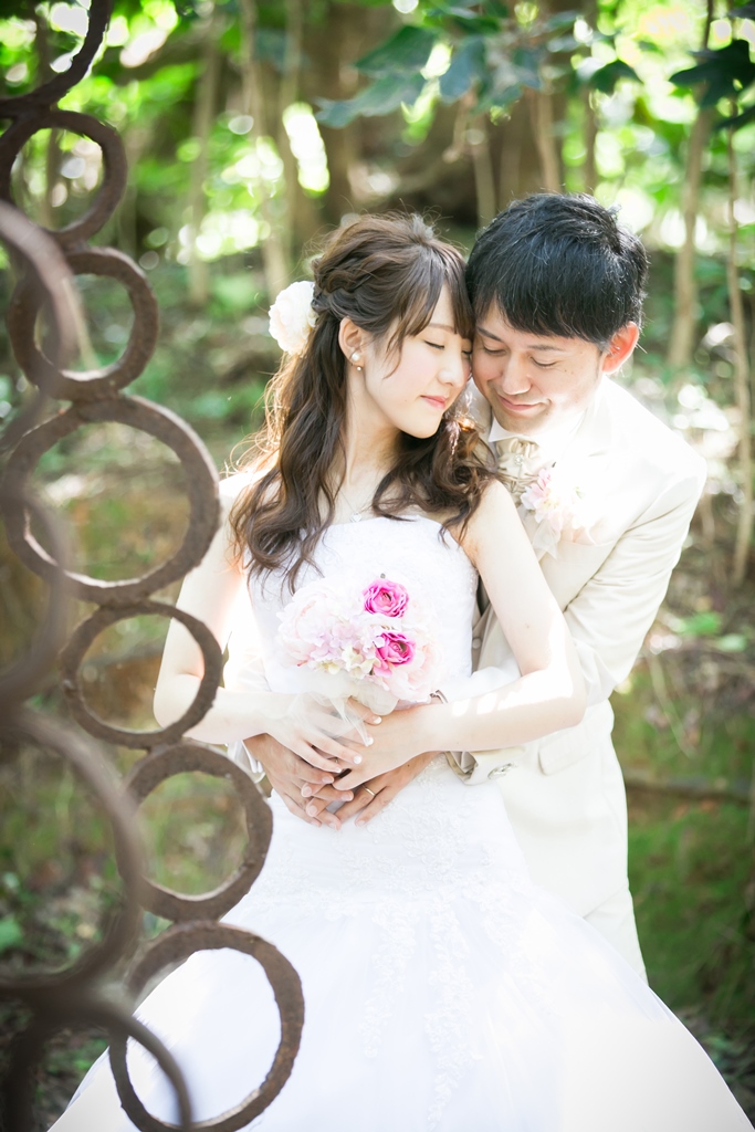 幻想的な結婚写真