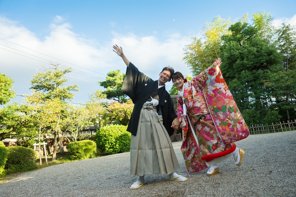 素敵な東山荘での前撮り