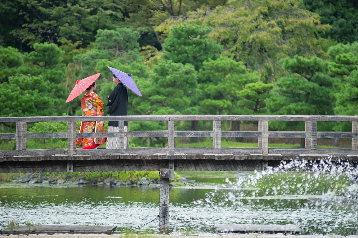 贅沢に白無垢＆色打掛で撮影！