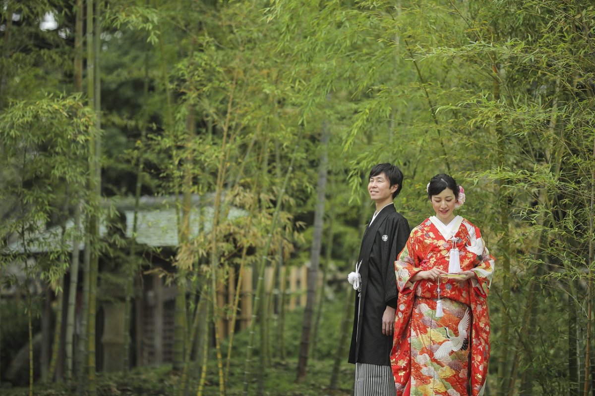 雨上がりの中村公園で幻想的フォト