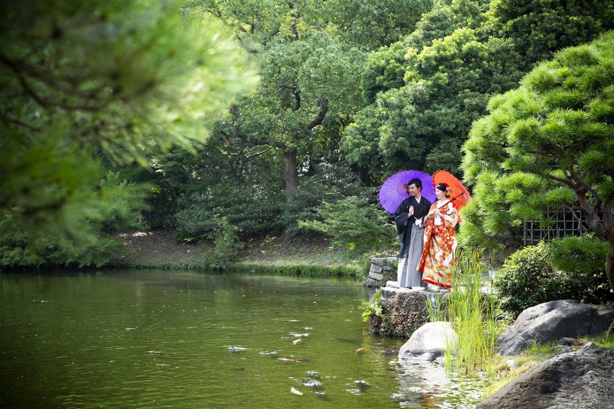 夏の匂いを感じながら前撮り撮影