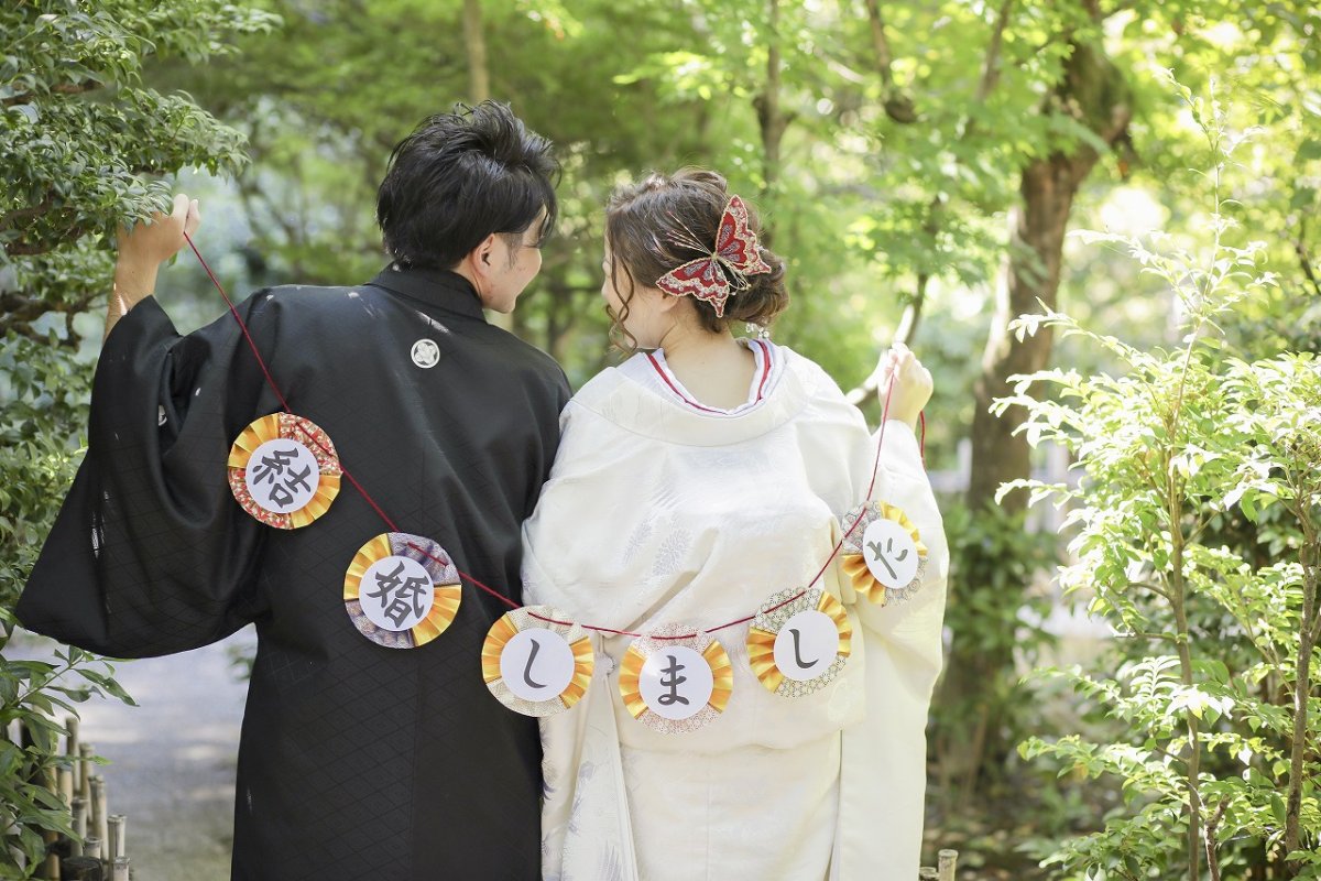 私たち結婚しました！アンティークスタジオ＆東山荘で前撮り撮影！