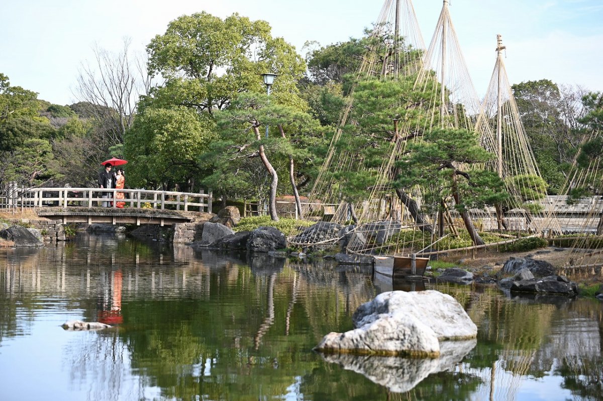 空気の澄んだ冬の前撮り