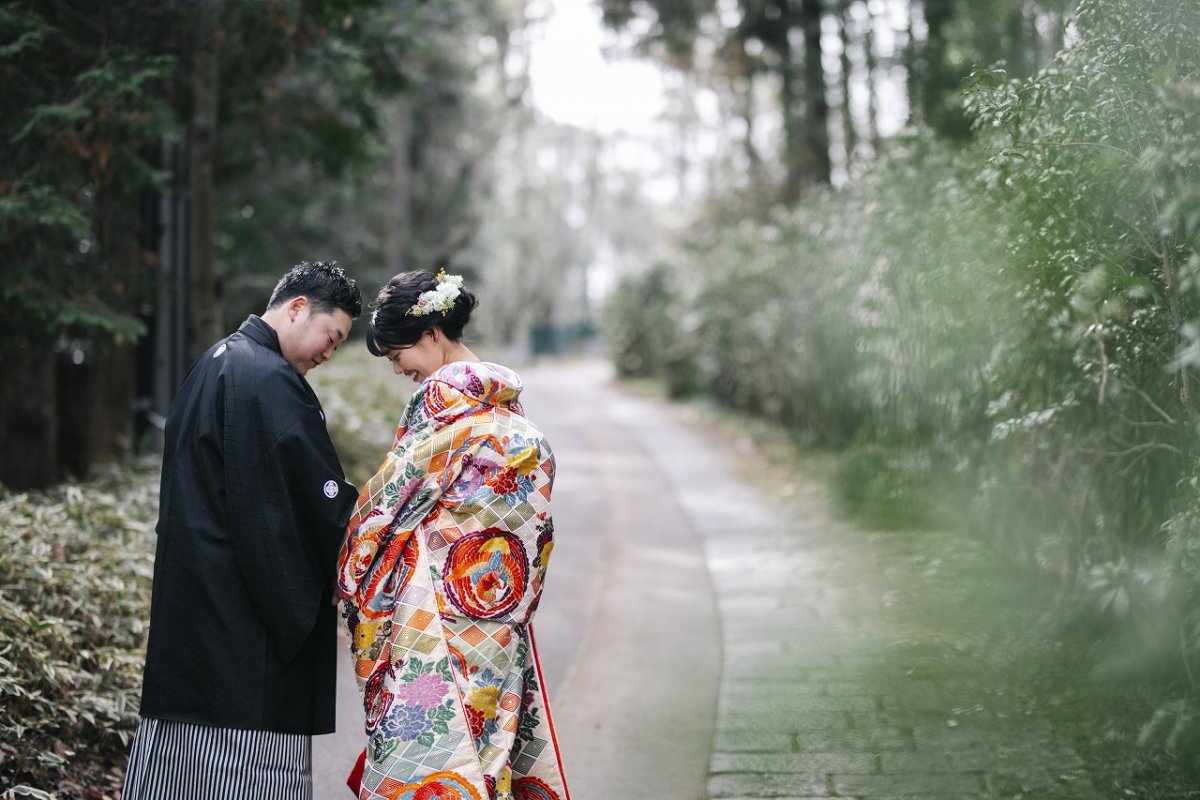 “宗節庵”で冬の前撮り