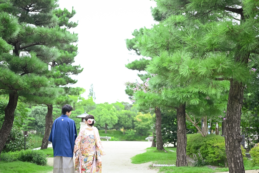 お気に入りのお衣装で和装前撮り撮影。