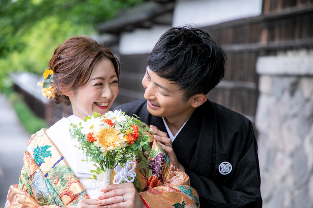 大好きがいっぱい♡日本庭園で撮る幸せ溢れるフォトウェディング♪
