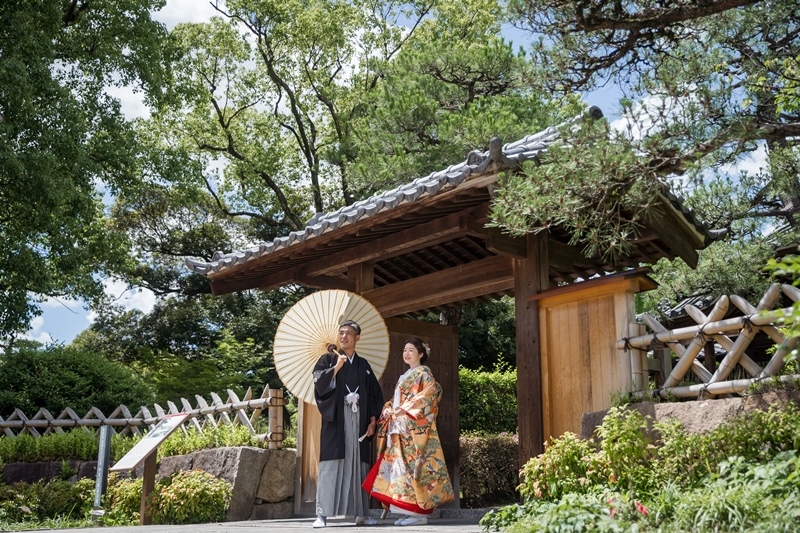 たくさんの自然溢れる公園での和装撮影☺☆彡