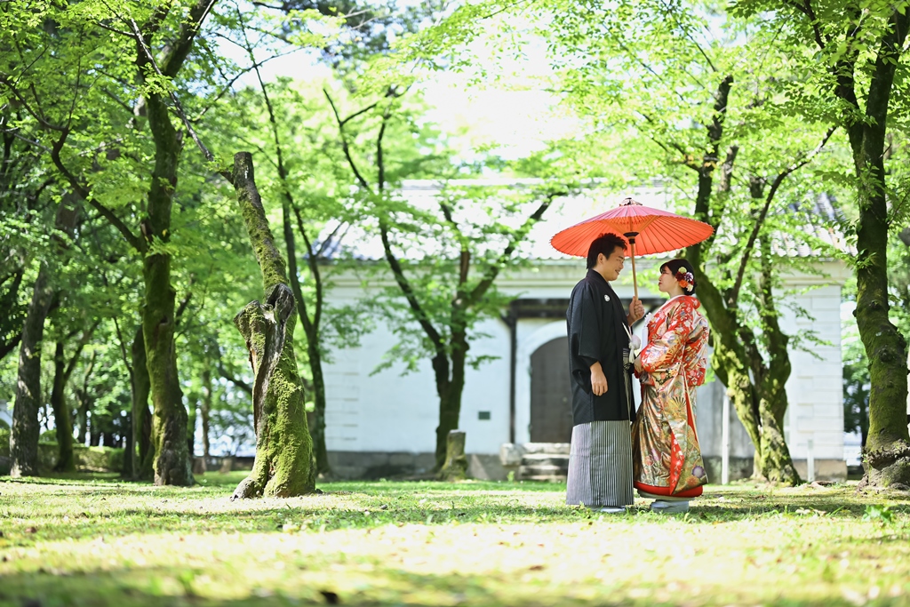 名古屋といえば、名古屋城☺歴史を感じる素敵なお庭で♪♪