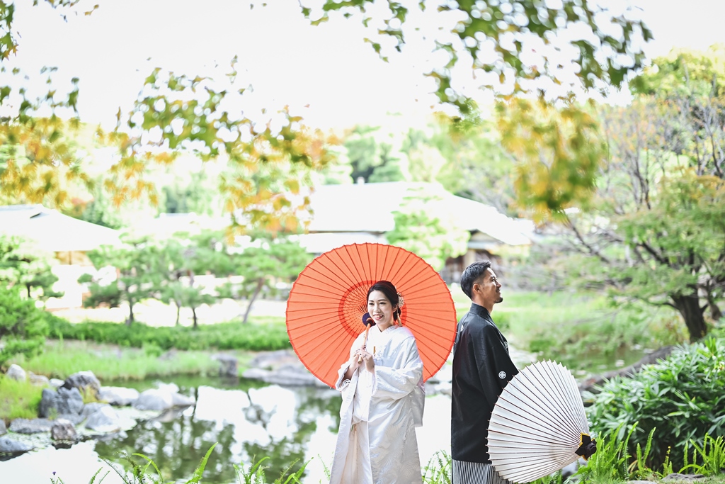 何色にも染まらない美しい白無垢姿♡今日からは2人のカラー☺☆彡