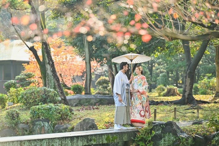 慶沢園　和装前撮り