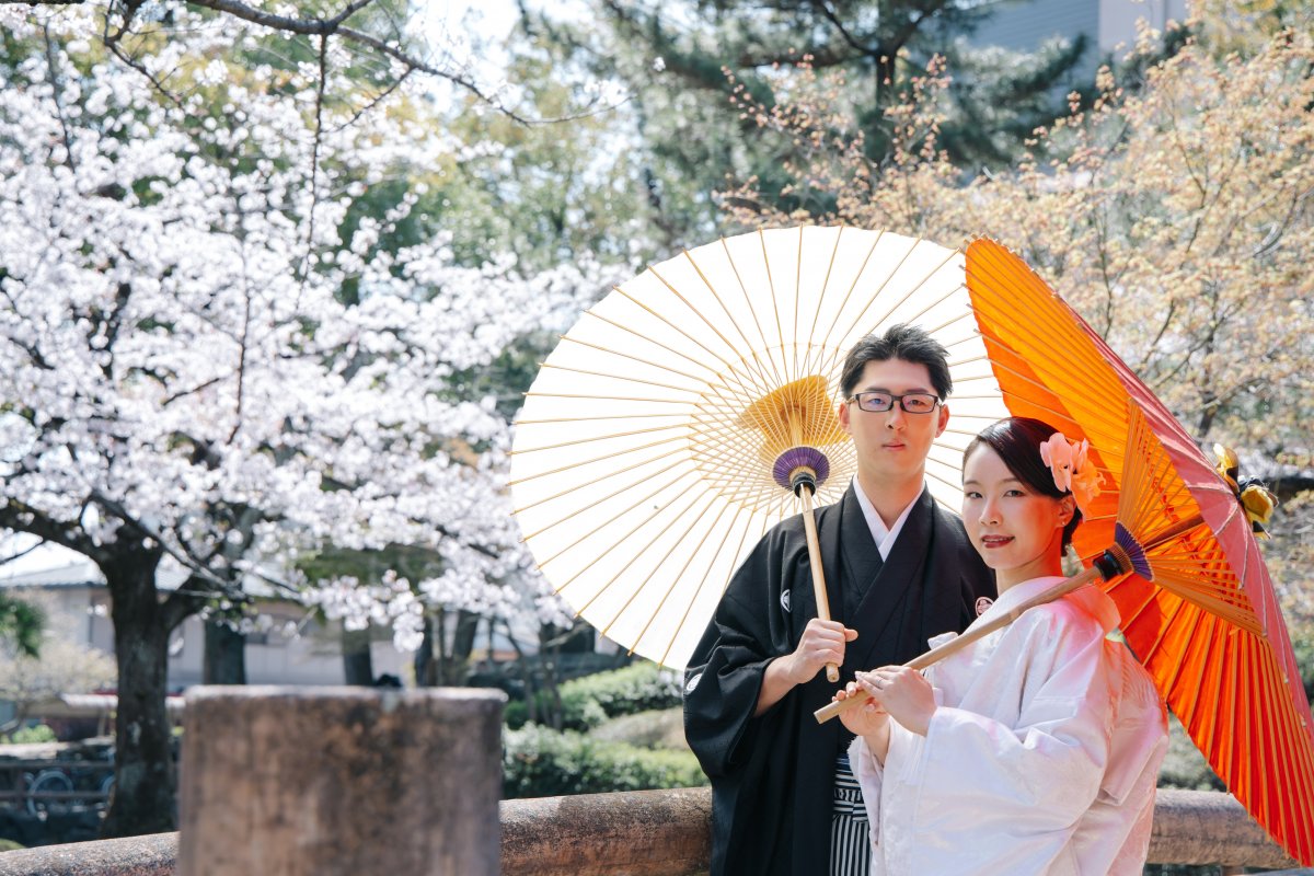 中村公園で晴れ舞台！桜の咲いた庭園も、趣深いお茶室も♡♡