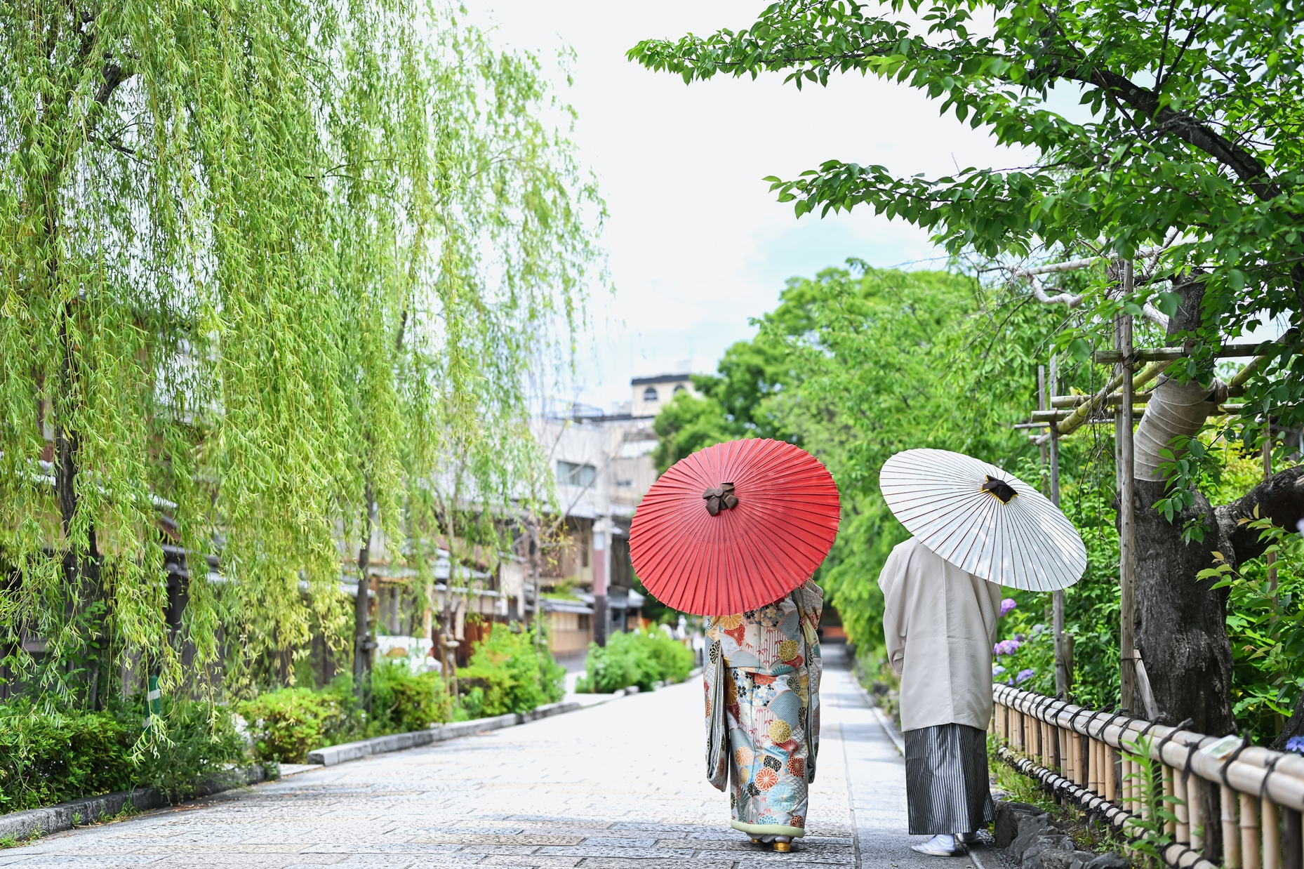 祇園前撮りフォトウェディング