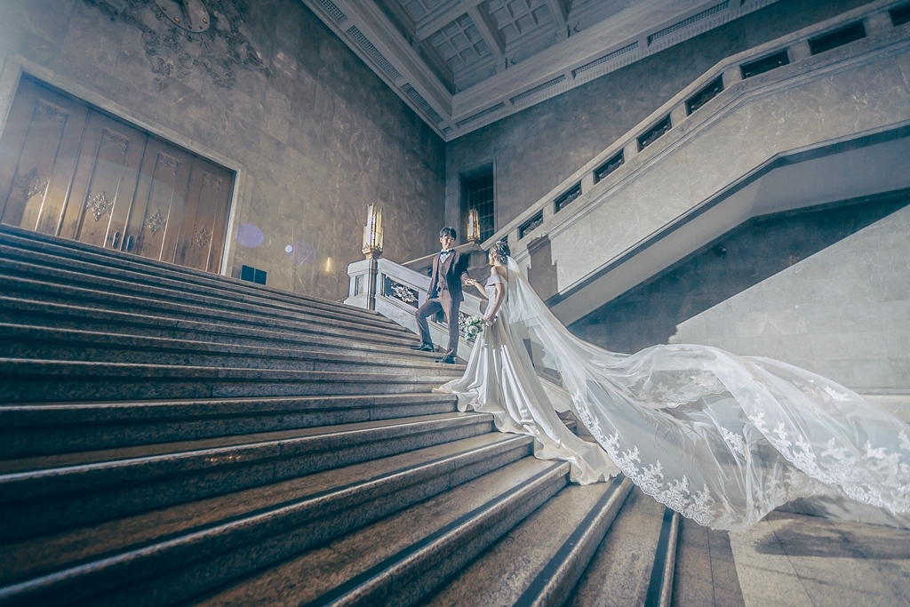 大人気を誇る国立博物館の結婚写真