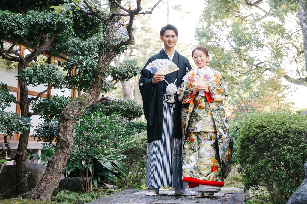 自然豊かな日本庭園で想い出をカタチに残す♡至極の紅葉フォトを体験！！