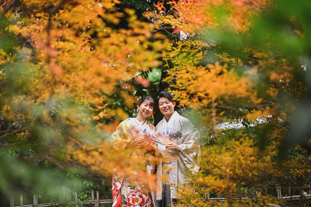 黄金のトンネルをくぐって☆彡見渡す限り絶景の「東山荘」！