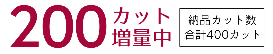 データカット数増量キャンペーン