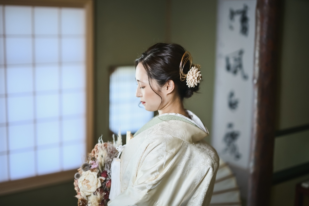 こだわりの和装ヘアスタイル