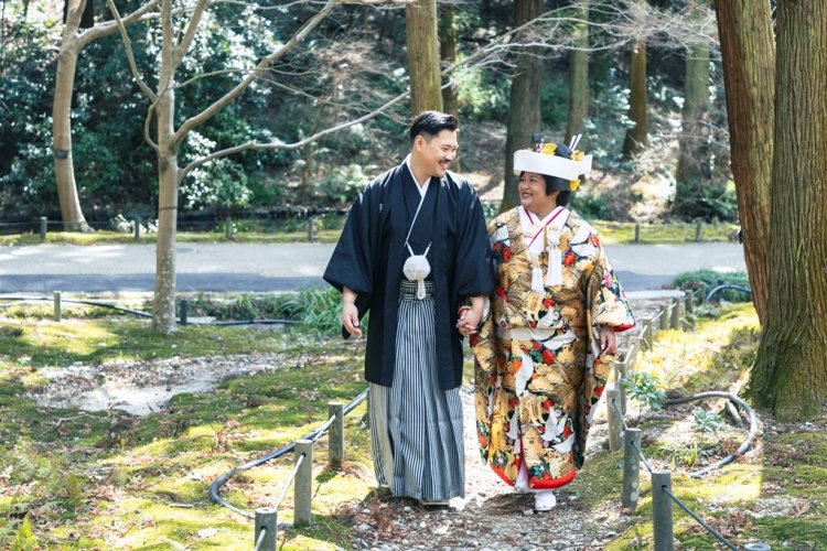 宗節庵での和装撮影