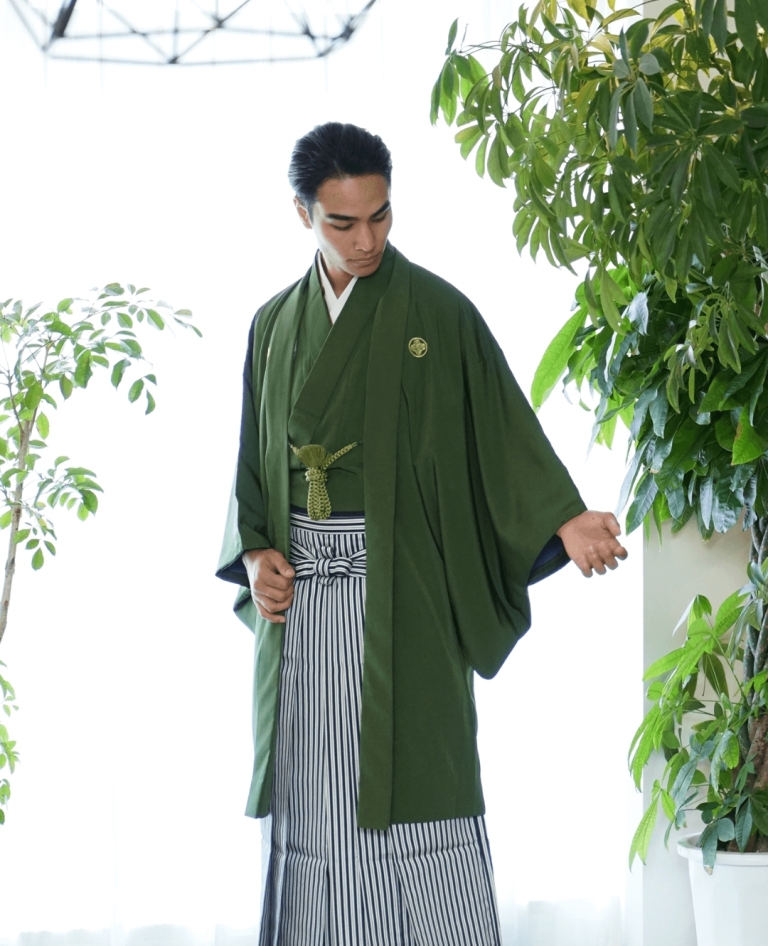 グリーンの紋付