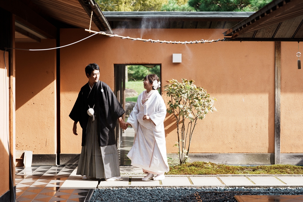名古屋の隠れ家ロケーション。香流亭で叶う、気品ある和装撮影