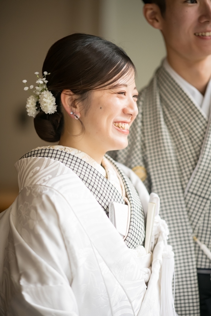 WEDDING AVE.名古屋のスタジオ撮影での前撮り花嫁ショット