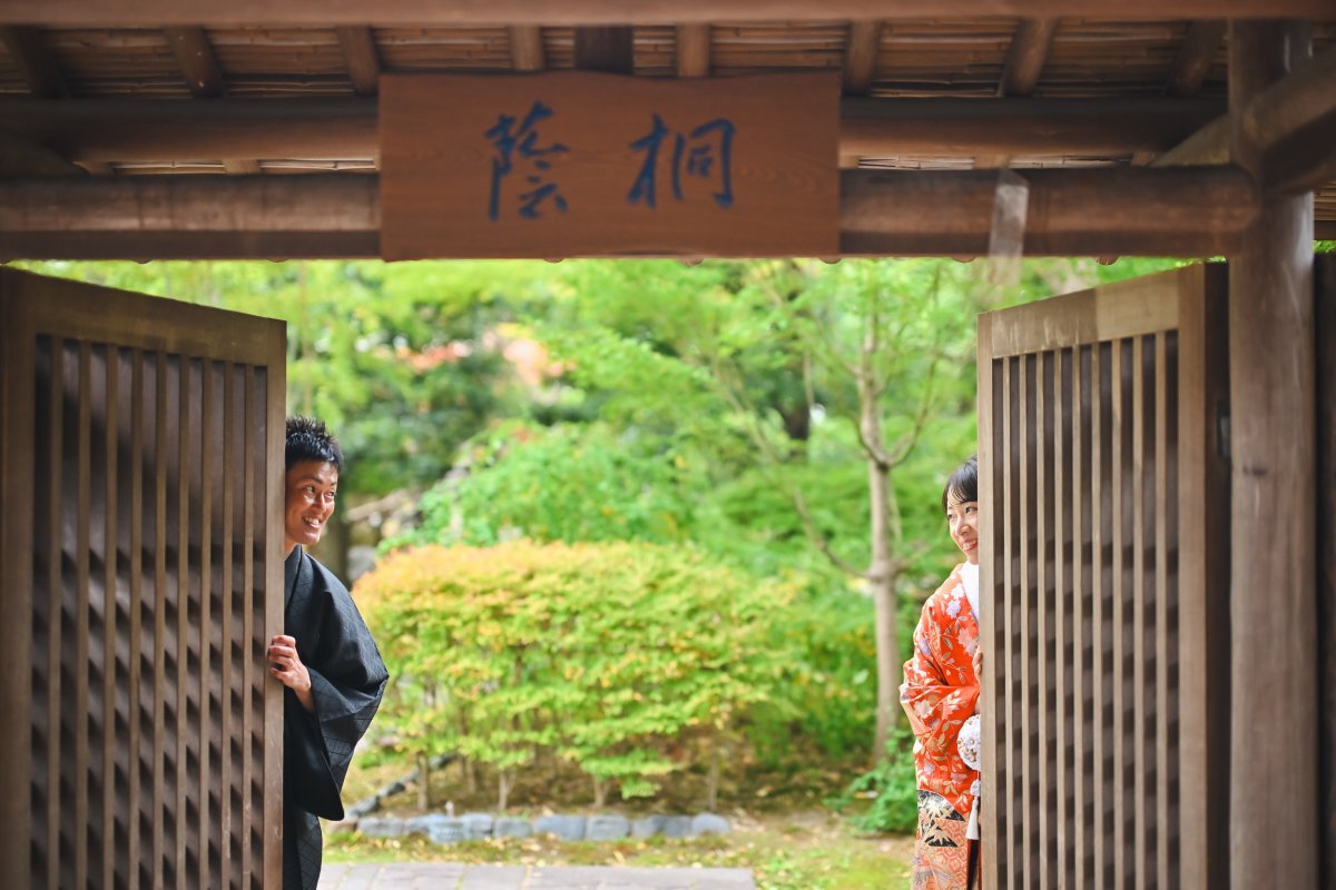 笑顔の花が咲く、和装フォト♪