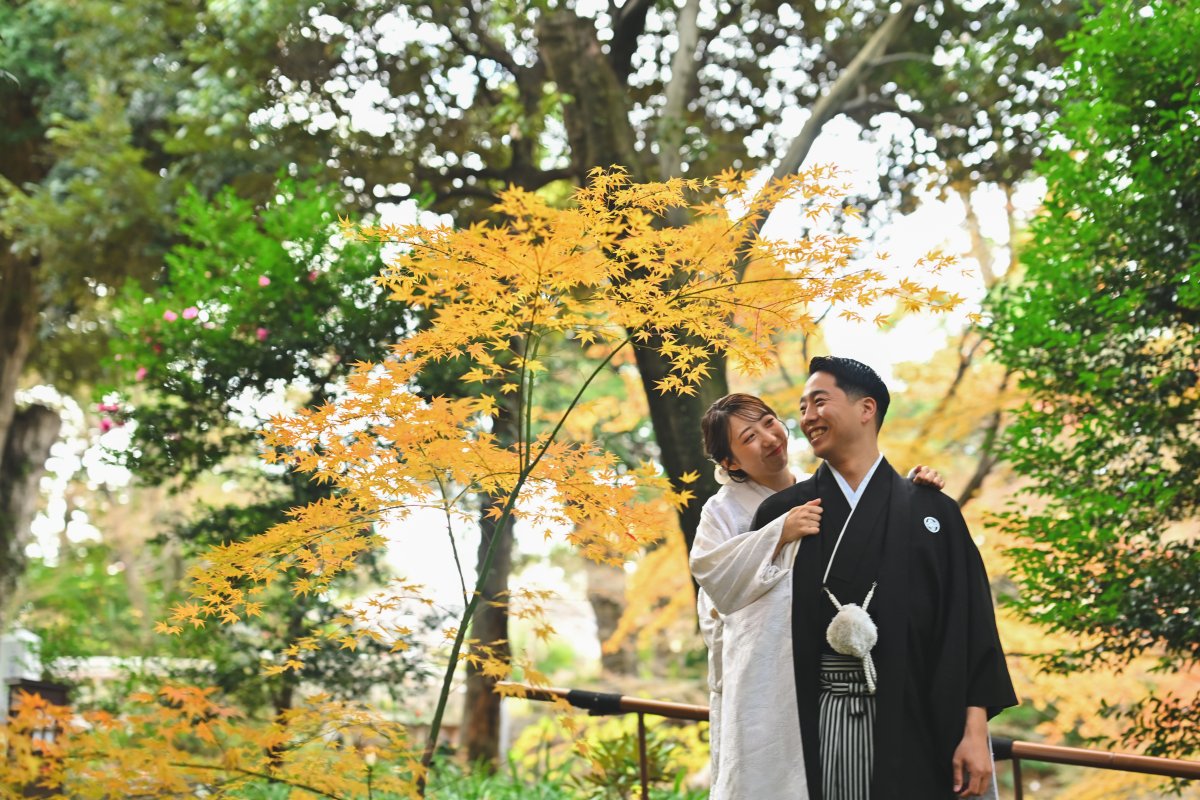秋を感じながら、叶える和装ウェディングフォト☆彡