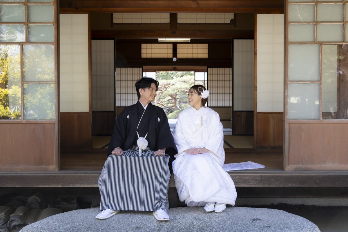 六華苑で叶えるウェディングフォト♪