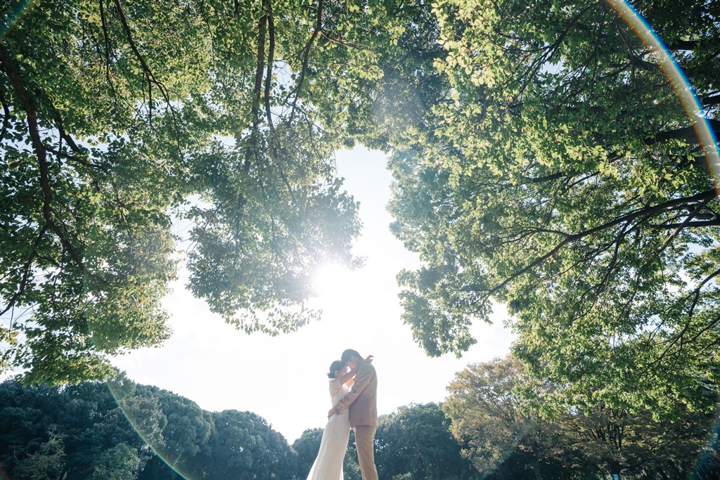 庄内緑地公園 洋装前撮り 名古屋