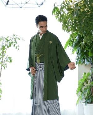 グリーンの紋付